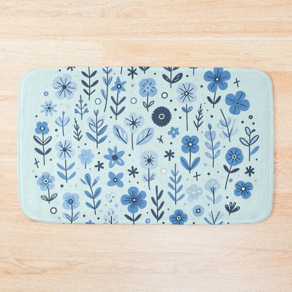 Item preview, Cute Little Blue Flowers designed and sold by revsdesign.
