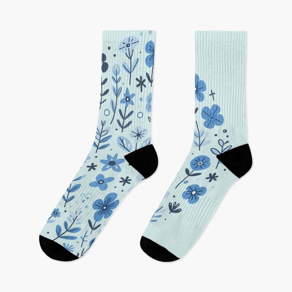 Item preview, Cute Little Blue Flowers designed and sold by revsdesign.