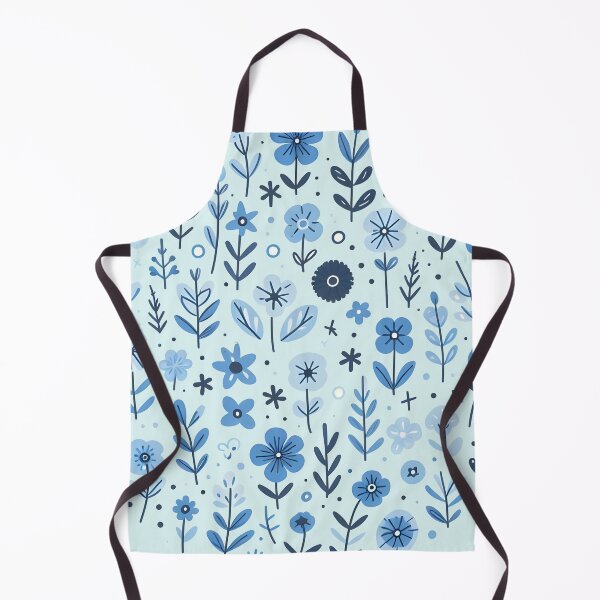 Item preview, Cute Little Blue Flowers designed and sold by revsdesign.