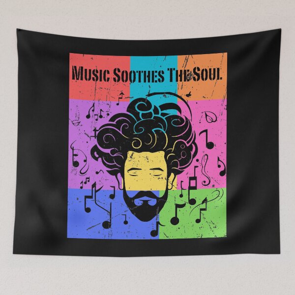 Item preview, Music Soothes The Soul designed and sold by AlienOccupation.