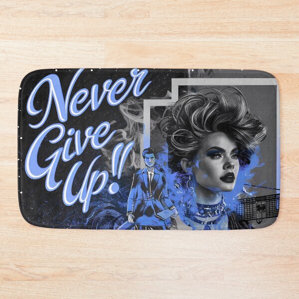 Item preview, Never Give Up! designed and sold by SweetEnough.