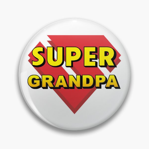 Item preview, Super Grandpa, Super Hero designed and sold by Gagamu.