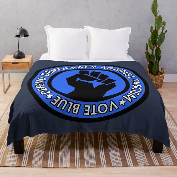Item preview, Vote Blue - Defend Democracy Against Fascism designed and sold by Thelittlelord.