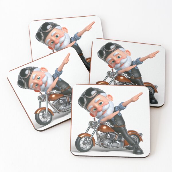 Item preview, Hipster Biker. Dabbing Biker. Dab dance move. designed and sold by CreativeBizarre.