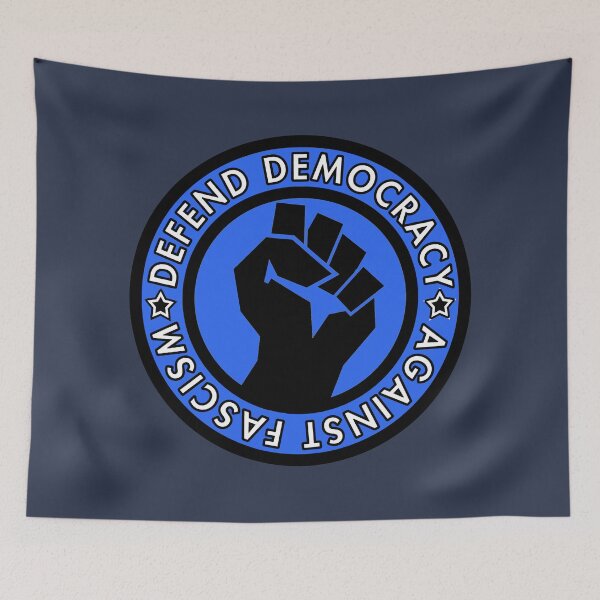 Item preview, Defend Democracy Against Fascism designed and sold by Thelittlelord.