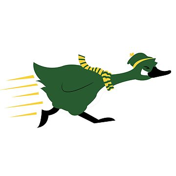 Artwork thumbnail, Running Goose by D00dleDucky