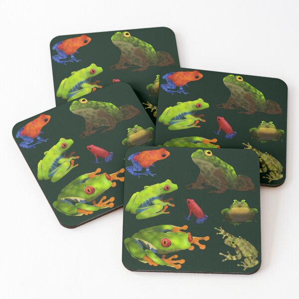 Item preview, Colorful Frogs designed and sold by KMH-Artwork.
