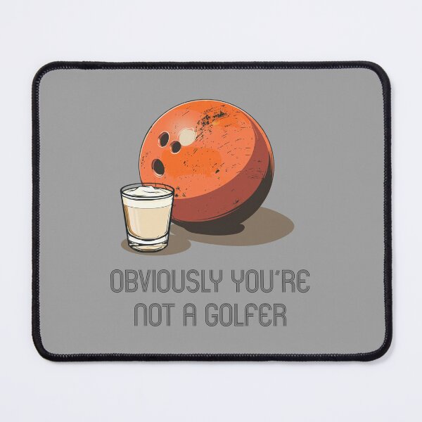 Artikelvorschau, Lebowski: Offensichtlich sind Sie kein Golfer entworfen und verkauft von SociallyRemoved.