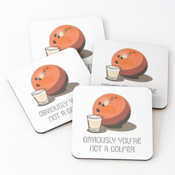 Item preview, Lebowski- Obviously you're not a Golfer designed and sold by SociallyRemoved.