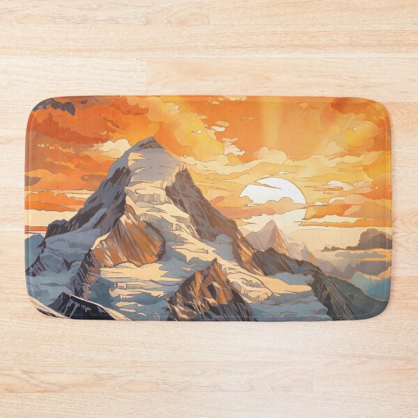 Item preview, Dramatic mountain sunrise designed and sold by TriianDancer.