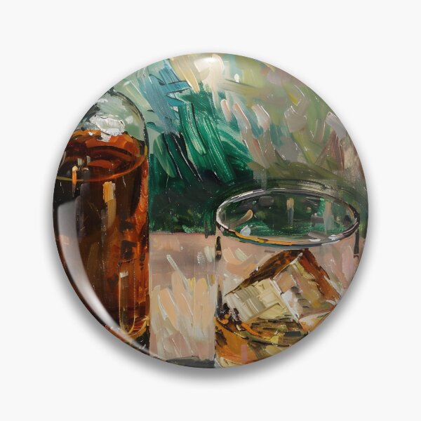 Artikelvorschau, Amber Elegance - Whisky, Glas und Zigarre in einer Pinselstrich-Symphonie Generative AI entworfen und verkauft von OlfactoART Studio.