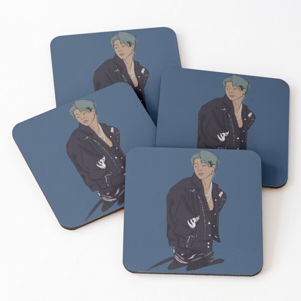 Artikelvorschau, Wooyoung Ateez Kpop blau bg entworfen und verkauft von kaaru-56.