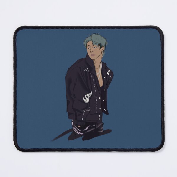 Item preview, Wooyoung Ateez Kpop blue bg designed and sold by kaaru-56.