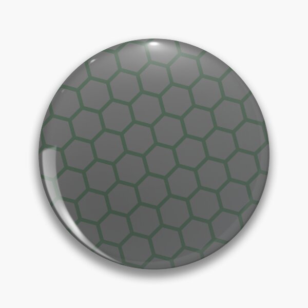 Item preview, Green Hexagon Honeycomb Lattice Seamless Grey Perpetual Outline designed and sold by Alchemy-A-La-G.