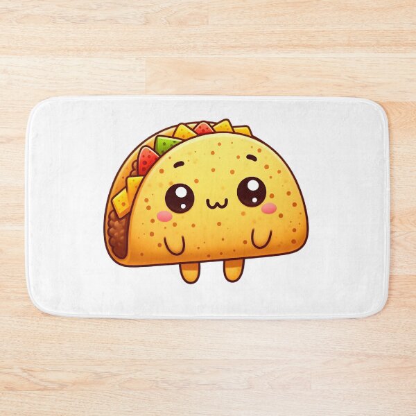 Item preview, Kawaii Anthropomorphic Taco designed and sold by Delamoon.