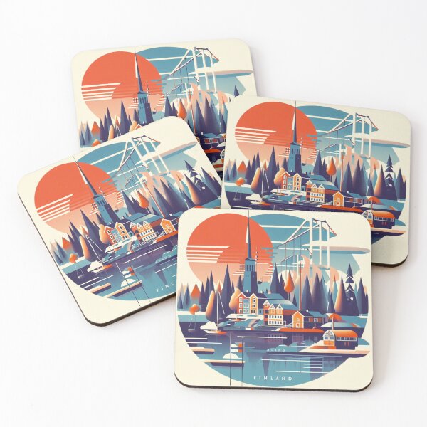 Item preview, Abstract Memories from Finland in Summer designed and sold by Gaborai.