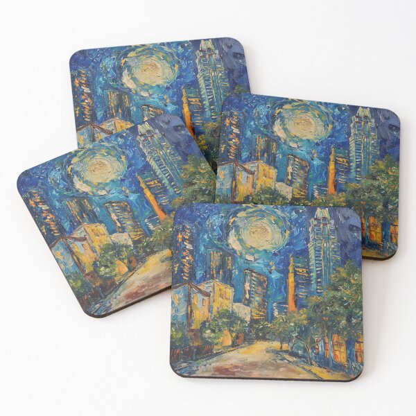 Item preview, Austin | Painting in the style of Vincent van Gogh designed and sold by ComicsFactory.