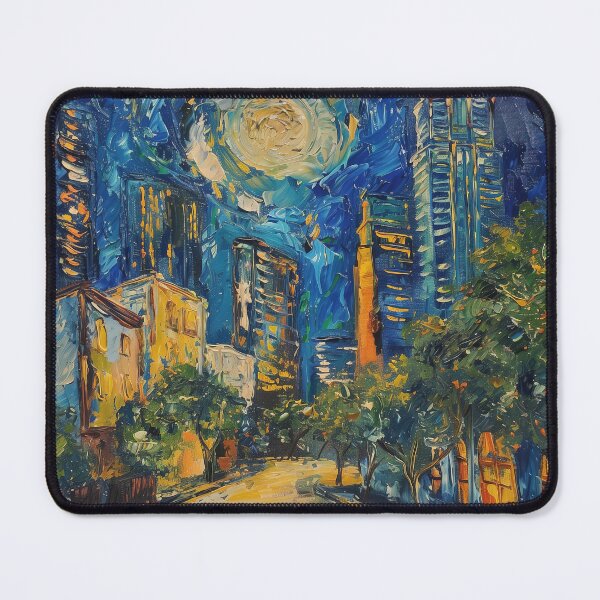 Item preview, Austin | Painting in the style of Vincent van Gogh designed and sold by ComicsFactory.