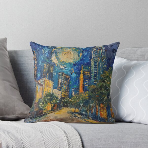 Item preview, Austin | Painting in the style of Vincent van Gogh designed and sold by ComicsFactory.