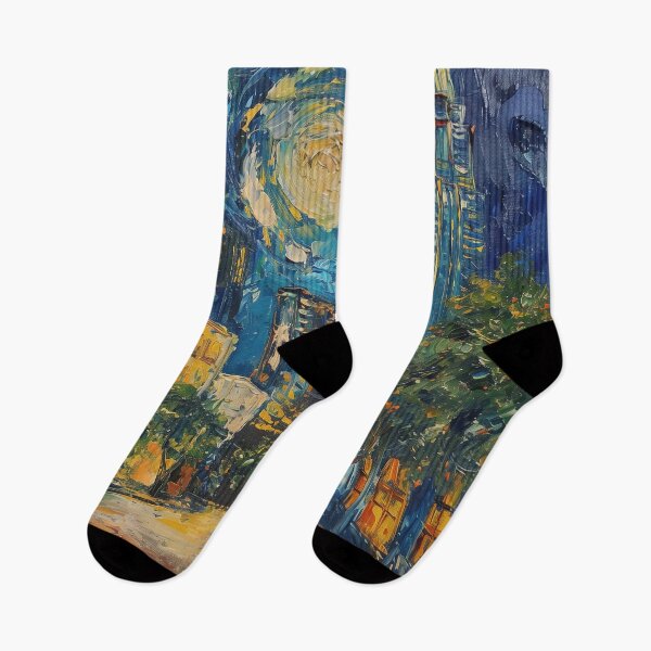 Item preview, Austin | Painting in the style of Vincent van Gogh designed and sold by ComicsFactory.