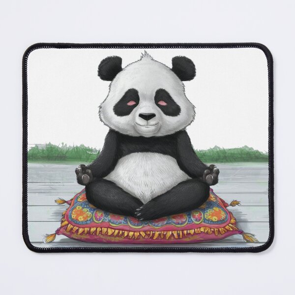 Item preview, Meditating Panda designed and sold by Gentle40Winks.