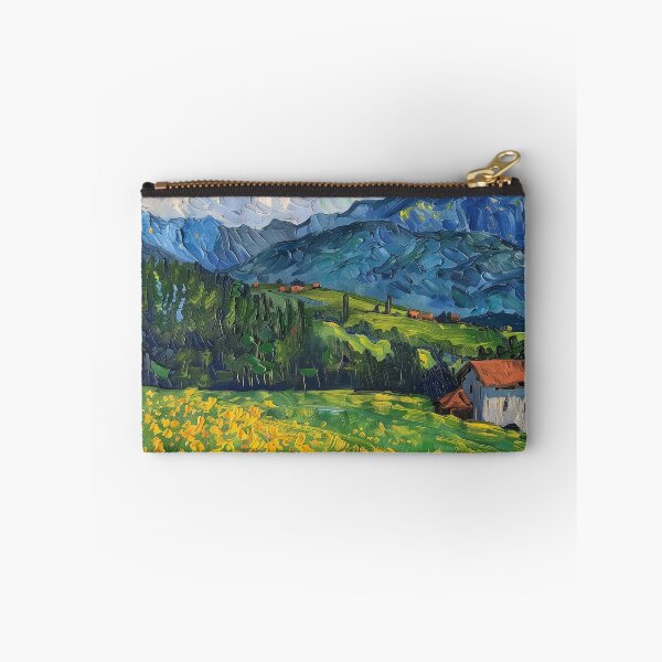 Item preview, Austrian landscape | Painting in the style of Vincent van Gogh designed and sold by ComicsFactory.