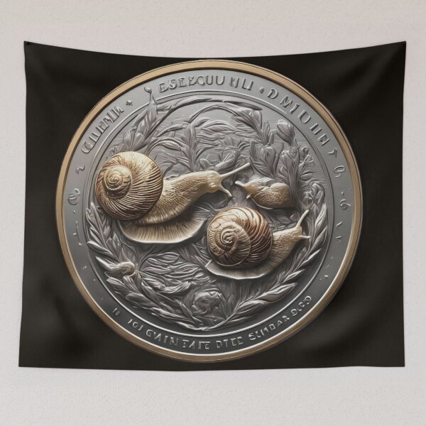 Item preview, Los Caracoles fantasy coin designed and sold by Ciervo Primavera.