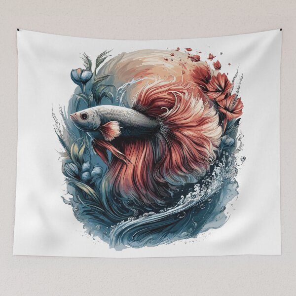 Artikelvorschau, Betta Splendens, Kampffisch Aquarium, Bettafan entworfen und verkauft von FinFriends.