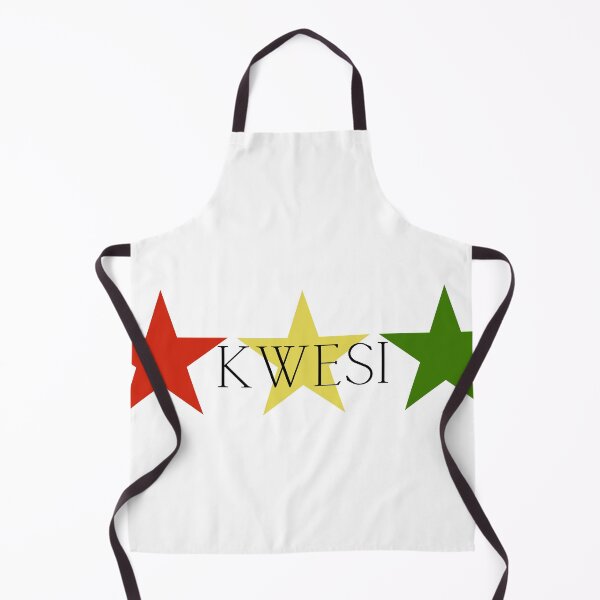 Item preview, Kwesi Ghana Akan Soul Name Red Yellow Green Stars designed and sold by camrynangela.