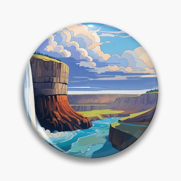 Item preview, Palouse Falls impression designed and sold by TriianDancer.