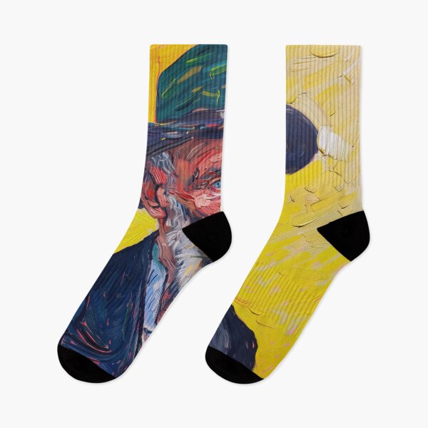 Item preview, Austrian man | Painting in the style of Vincent van Gogh designed and sold by ComicsFactory.