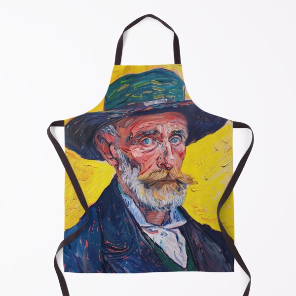 Item preview, Austrian man | Painting in the style of Vincent van Gogh designed and sold by ComicsFactory.