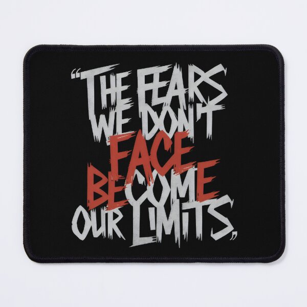 Item preview, The fears we don't face become our limits designed and sold by Firas Aljazzar.