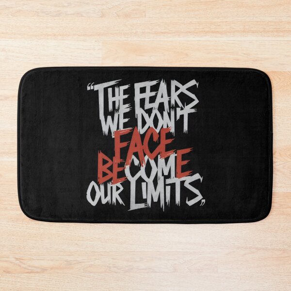Item preview, The fears we don't face become our limits designed and sold by Firas Aljazzar.