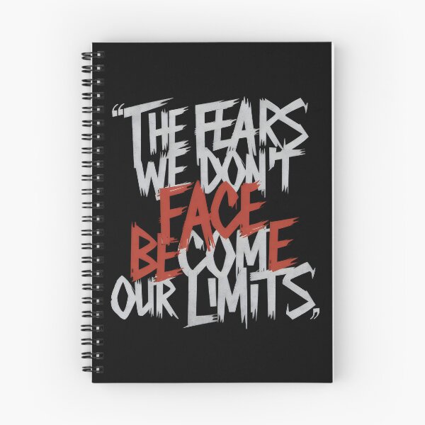 Item preview, The fears we don't face become our limits designed and sold by Firas Aljazzar.