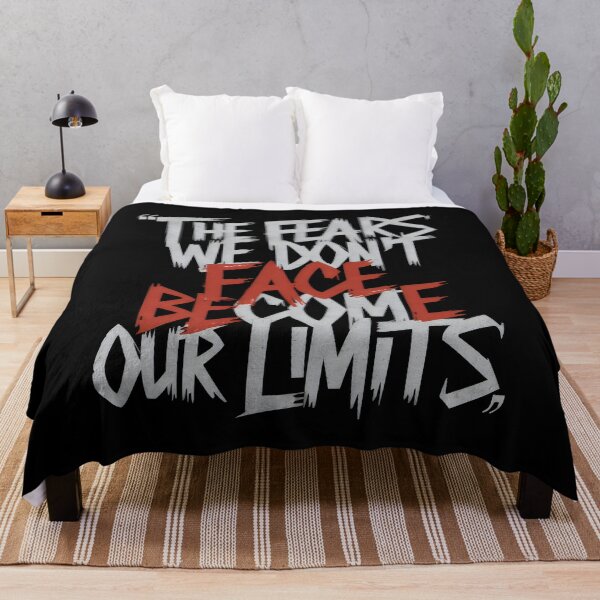 Item preview, The fears we don't face become our limits designed and sold by Firas Aljazzar.