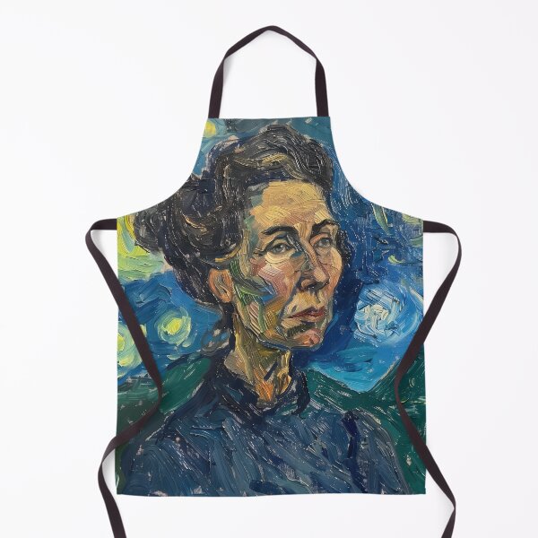 Item preview, Austrian woman | Painting in the style of Vincent van Gogh designed and sold by ComicsFactory.