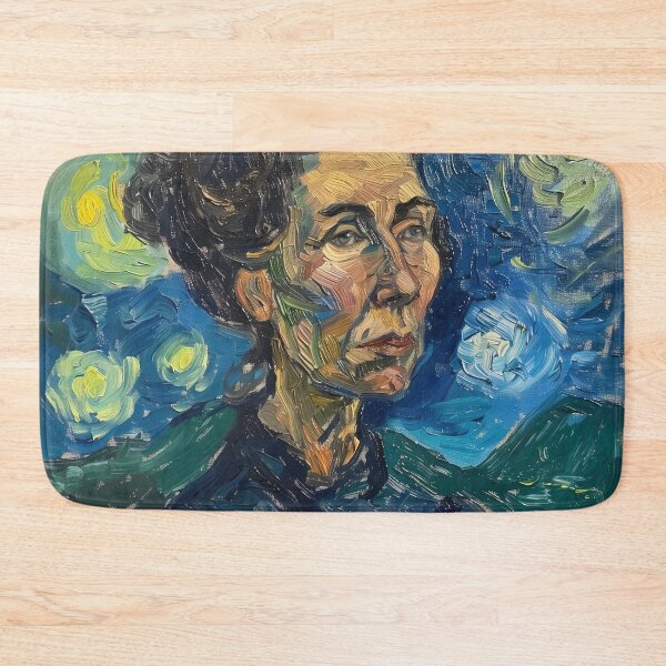 Item preview, Austrian woman | Painting in the style of Vincent van Gogh designed and sold by ComicsFactory.