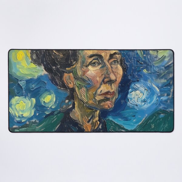 Item preview, Austrian woman | Painting in the style of Vincent van Gogh designed and sold by ComicsFactory.