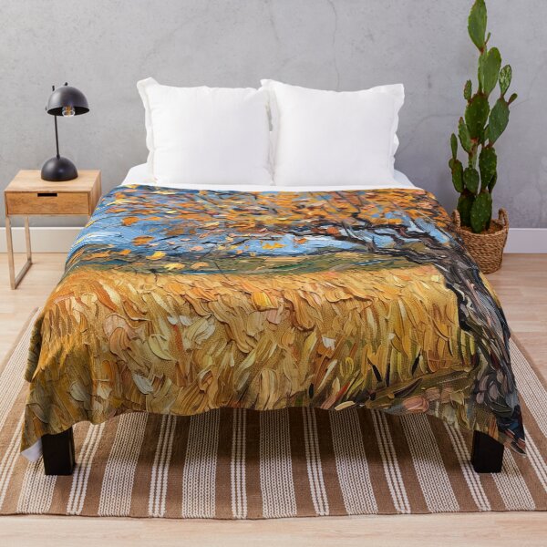 Item preview, Autumn | Painting in the style of Vincent van Gogh designed and sold by ComicsFactory.
