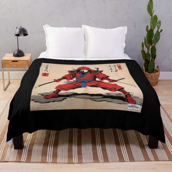 Item preview, Ninja red Japan style 6 designed and sold by RedWolfDisigne.