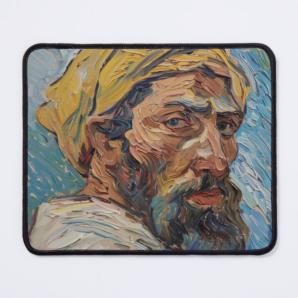 Item preview, Averroes | Painting in the style of Vincent van Gogh designed and sold by ComicsFactory.