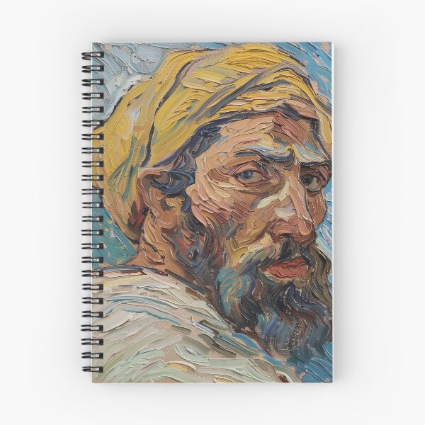 Item preview, Averroes | Painting in the style of Vincent van Gogh designed and sold by ComicsFactory.
