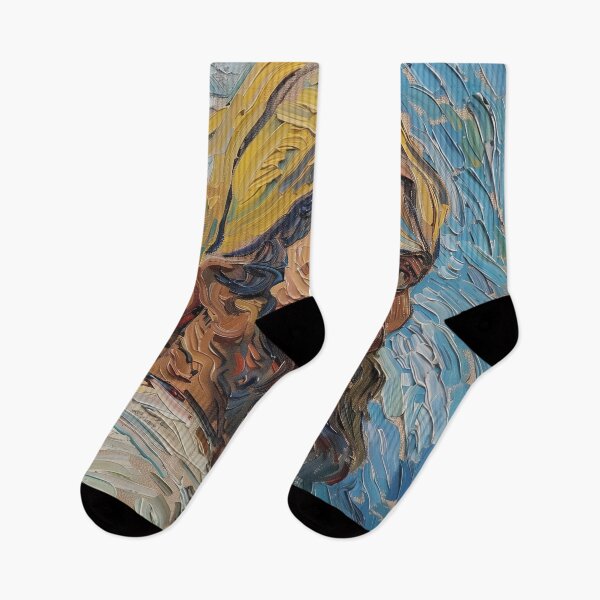 Item preview, Averroes | Painting in the style of Vincent van Gogh designed and sold by ComicsFactory.