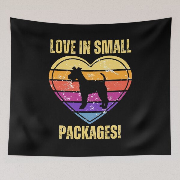 Item preview, Love In Small Packages! | Wire Fox Terrier designed and sold by AussieWonders.