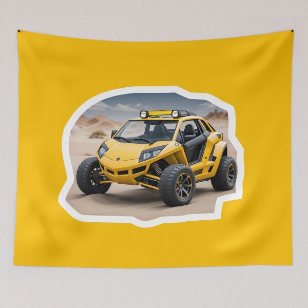 Item preview, Cool Dune Buggy Desert Rally Super Car designed and sold by TheArtOfPat.