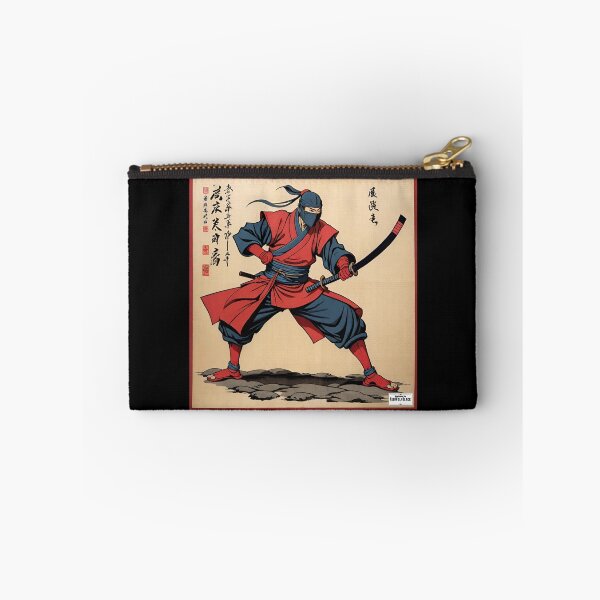 Item preview, Ninja red Japan style 7 designed and sold by RedWolfDisigne.