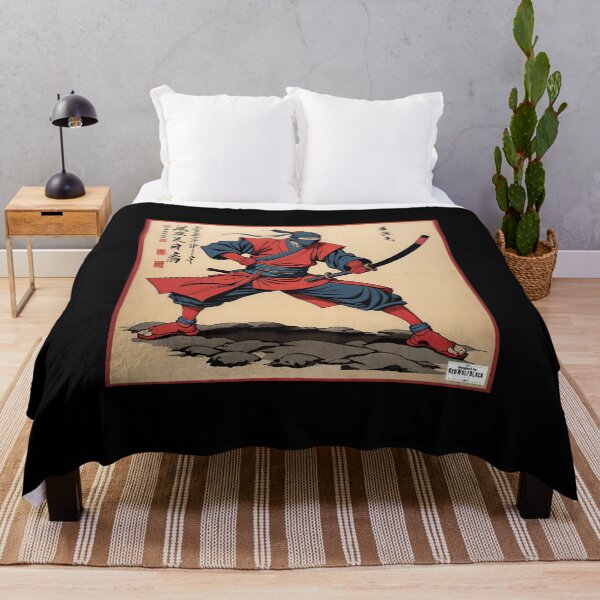 Item preview, Ninja red Japan style 7 designed and sold by RedWolfDisigne.