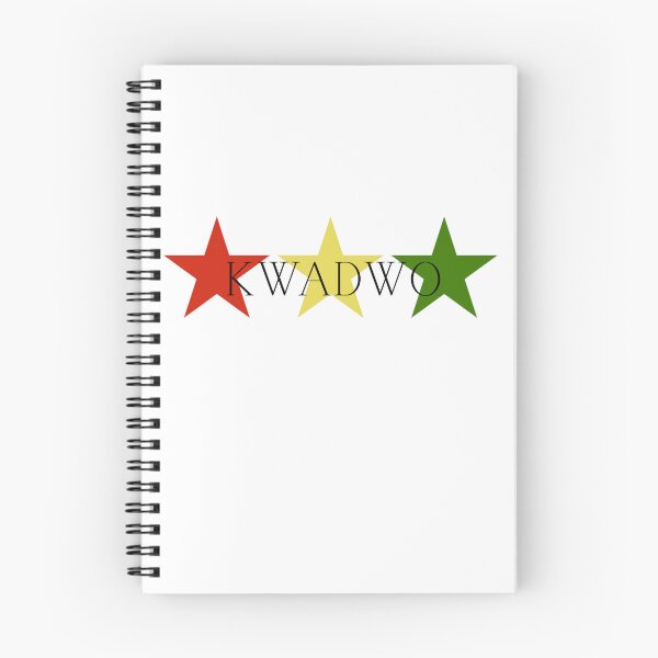 Item preview, Kwadwo Ghana Akan Soul Name Red Yellow Green Stars designed and sold by camrynangela.