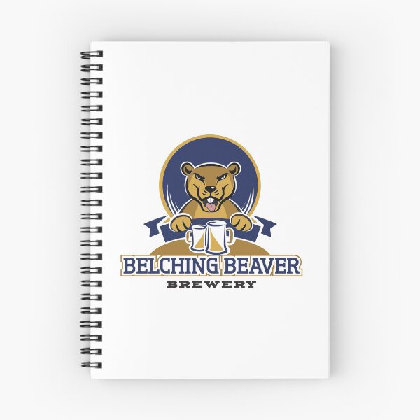 Item preview, Belching Beaver Brewery Logo 4 designed and sold by 108dragons.